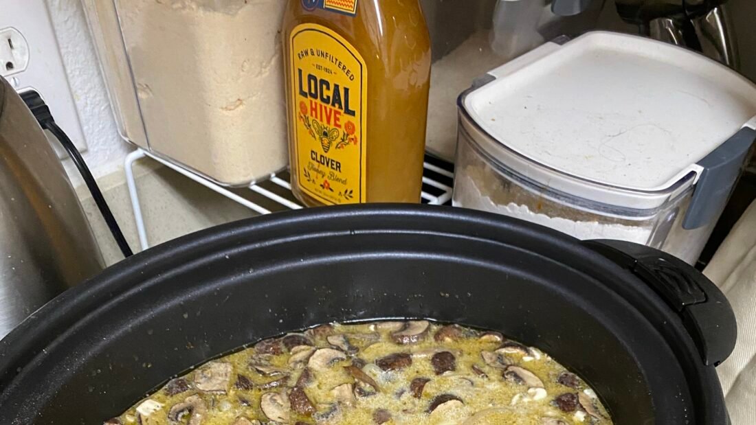 Crockpot Chicken Mushroom Brie Soup Recipe